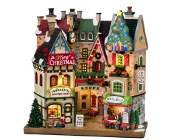 Lemax Kerstdorpen|ohgreen Tis the season winkels, b/o (4,5v)