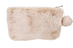 Badkamer|ohgreen Toiletzak faux fur lichtroze 19x5xh13cm