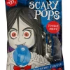 Voeding|Halloween|ohgreen Tongue painting blue lollipops