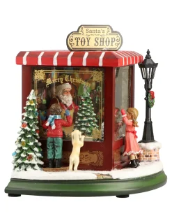 Lemax Kerstdorpen|ohgreen Toy shop animated