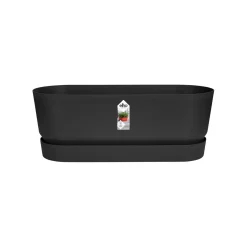 Kunststof|Ecocheques|ohgreen TROUGH LONG 50CM LIVING BLACK
