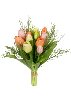 Sfeermakers|ohgreen Tulpenbundel/gras zalm/roze mix