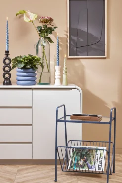 Kaarsen|ohgreen Twist Dinerkaars - Set van 2 - H29 x 2,2 cm