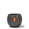 Potten En Vazen|ohgreen Vaas bol Groove 21x19