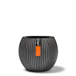 Potten En Vazen|ohgreen Vaas bol Groove 21x19