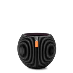 Potten En Vazen|ohgreen Vaas bol groove 21x19