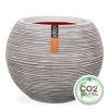 Kunststof|Ecocheques|ohgreen Vaas bol rib 40x32 ivoor