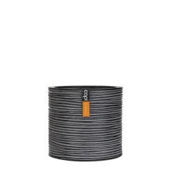 Potten En Vazen|ohgreen Vaas cilinder Rib 12x10