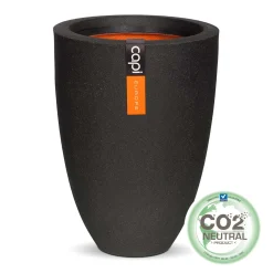 Kunststof|Ecocheques|ohgreen Vaas elegant laag ii 36x47 zwt