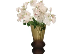 Potten En Vazen|ohgreen Vaas glas bruin 15.5x15.5x30cm
