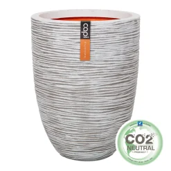Kunststof|Ecocheques|ohgreen Vaas laag rib 46x58 ivr
