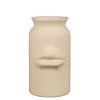 Potten En Vazen|ohgreen Vaas lippen l.roze - h23,5xd14,5cm