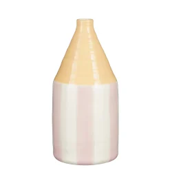 Potten En Vazen|ohgreen Vaas roze - h25,5xd12,5cm