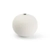 Potten En Vazen|ohgreen Vaas 23xH20cm wit Bullet