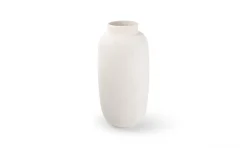 Potten En Vazen|ohgreen Vaas 23,5xH49,5cm wit Bullet