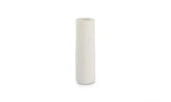 Potten En Vazen|ohgreen Vaas 10xH30cm wit Cone
