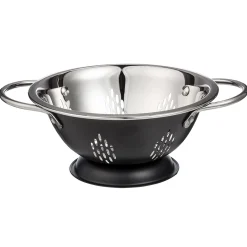 Koken|ohgreen Vergiet rvs/zwart 20cm