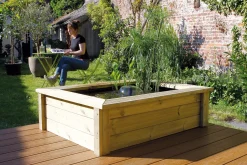 Water|ohgreen Vijverombouw Quadro Wood I voor Victoria Quadro 5