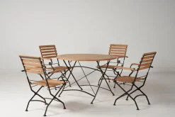 Tuinmeubelen|Ecocheques|ohgreen Vouwstoel Olivia met armleuningen