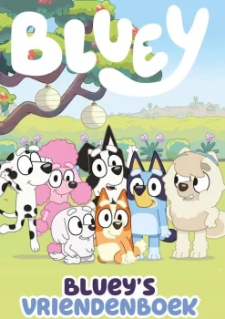 Boeken|ohgreen Vriendenboek - bluey - creatief vriendenboek voor kinderen