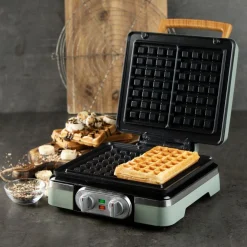 Keukentoestellen|ohgreen Wafelijzer voor rechthoekige wafels