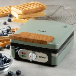 Keukentoestellen|ohgreen Wafelijzer voor rechthoekige wafels