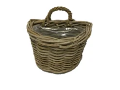 Potten En Vazen|ohgreen Wandhanger antiekgrijs 29X18H20CM