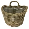Potten En Vazen|ohgreen Wandhanger antiekgrijs 38X24H25CM
