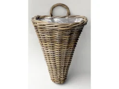 Potten En Vazen|ohgreen Wandhanger rotan 25X22H32