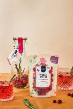 Apéro Moment|Drank|ohgreen Water twist cranberry zakje