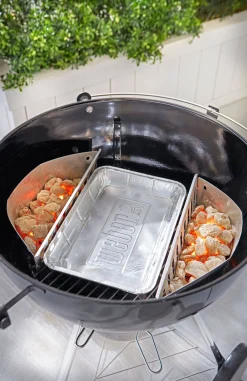 Accessoires En Onderhoud|ohgreen WEBER ALUMINIUM LEKBAKJES GROOT, SET VAN 10 STUKS