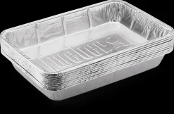 Accessoires En Onderhoud|ohgreen WEBER ALUMINIUM LEKBAKJES GROOT, SET VAN 10 STUKS