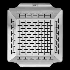 Accessoires En Onderhoud|ohgreen WEBER DELUXE GRILLKORF GROOT RVS