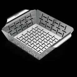 Accessoires En Onderhoud|ohgreen WEBER DELUXE GRILLKORF KLEIN RVS