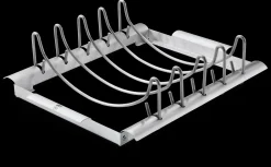 Accessoires En Onderhoud|ohgreen WEBER DELUXE MULTIFUNCTIONELE VLEESHOUDER RVS