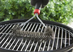Accessoires En Onderhoud|ohgreen WEBER DRIEZIJDIGE BORSTEL KLEIN 30 CM