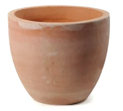 Aardewerk|ohgreen Whitewash egg pot d25h22