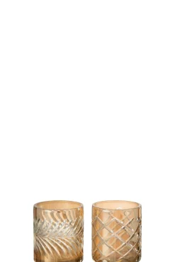 Sfeermakers|ohgreen Windlicht diamant gl gd sass2 (8x8x9cm)