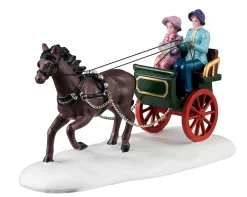 Lemax Kerstdorpen|ohgreen Winter carriage ride