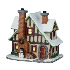 Lemax Kerstdorpen|ohgreen Winter holiday lodge
