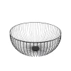 Servies|ohgreen WIRE MAND ZWART D30CM H13CM