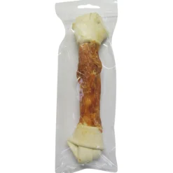 Hond Voeding|Werelddierendag|ohgreen Witte buffelhuid knoop met kip 23cm 1-pack