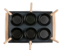 Keukentoestellen|ohgreen Wok party set hout 1000W ILAG