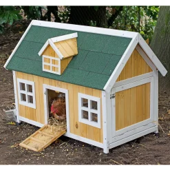 Kooien|ohgreen Woodland kippen/konijnenhok combi