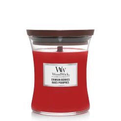Geuren|ohgreen Woodwick Geurkaars crimson berries medium