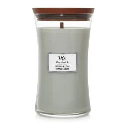 Geuren|ohgreen Woodwick Geurkaars lavender & cedar Large