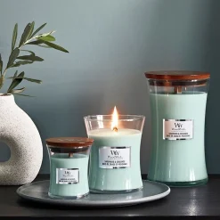 Geuren|ohgreen WoodWick Geurkaars Sagewood & Seagrass Large