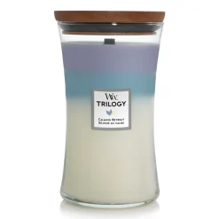 Geuren|ohgreen Woodwick Geurkaars Trilogy calm retreat Large