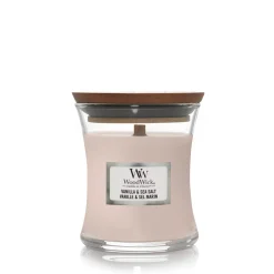 Geuren|ohgreen Woodwick Geurkaars vanilla & sea salt mini