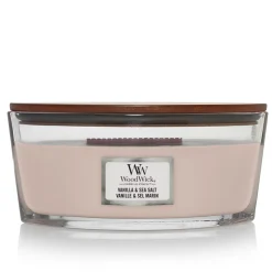Geuren|ohgreen Woodwick Geurkaars vanilla & sea salt ellipse